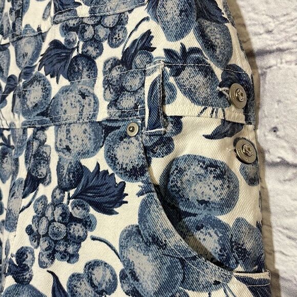 METRO Express Fruit Print Short Overalls Size 14 - Picture 5 of 10